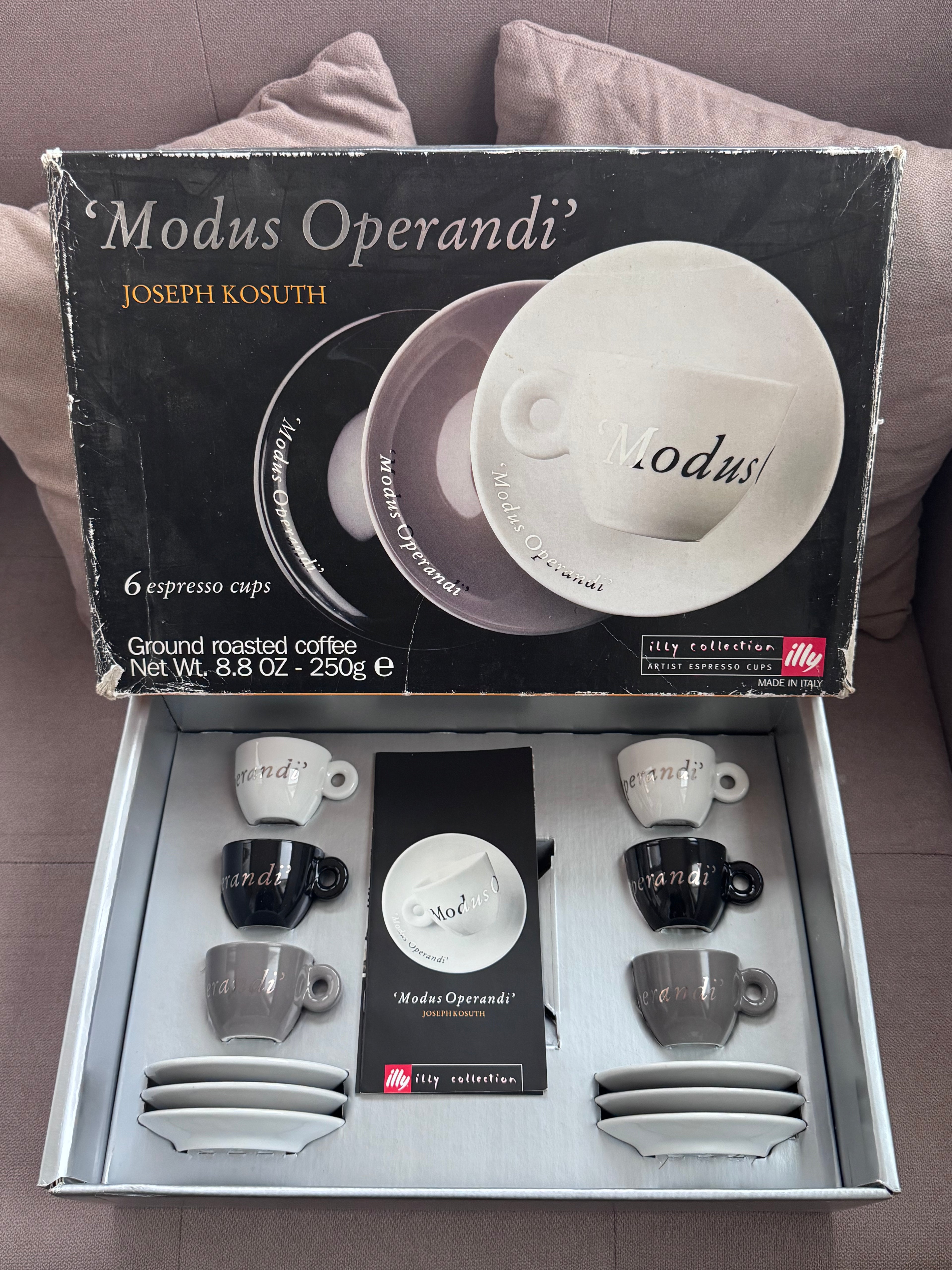 Illy Art Collection – 2000 - Modus Operandi