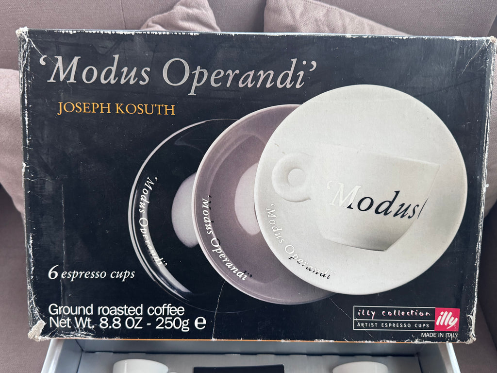 Illy Art Collection – 2000 - Modus Operandi