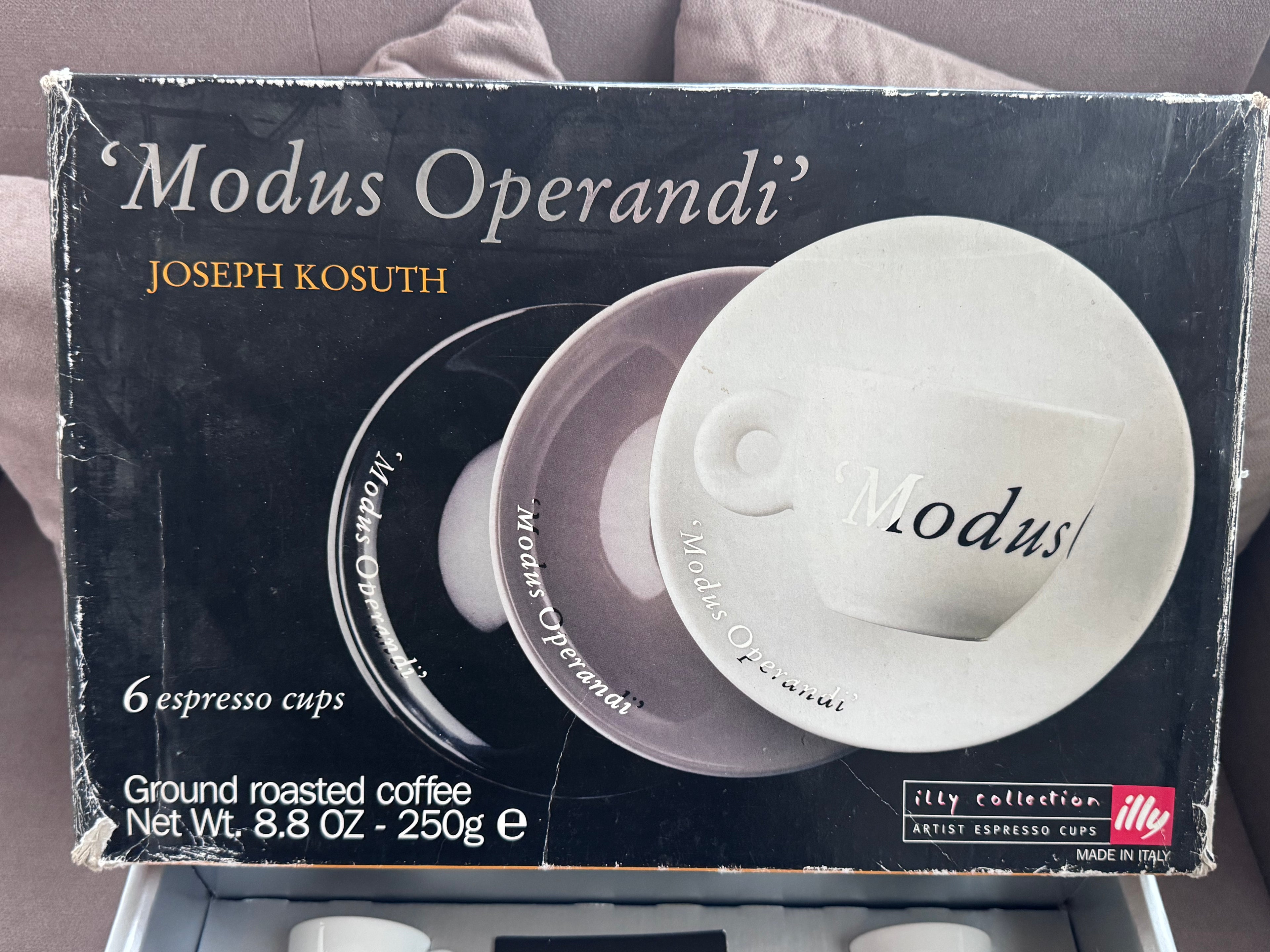 Illy Art Collection – 2000 - Modus Operandi