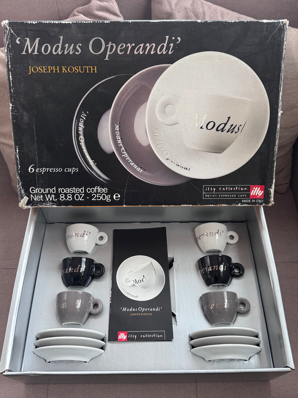 Illy Art Collection – 2000 - Modus Operandi