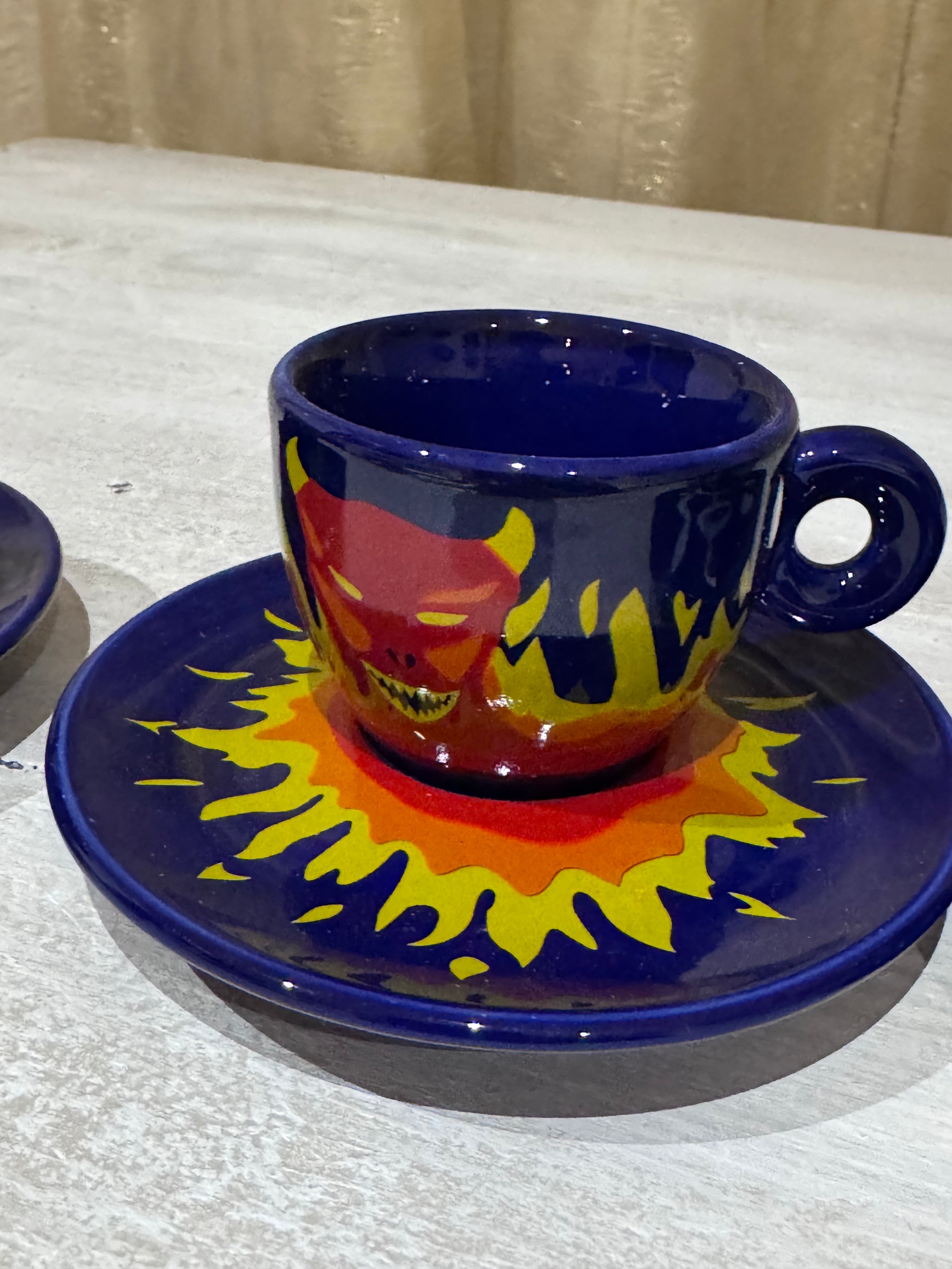 Illy Art Collection - 1994 -Luca Trazzi "Tazzine" Rare Collection