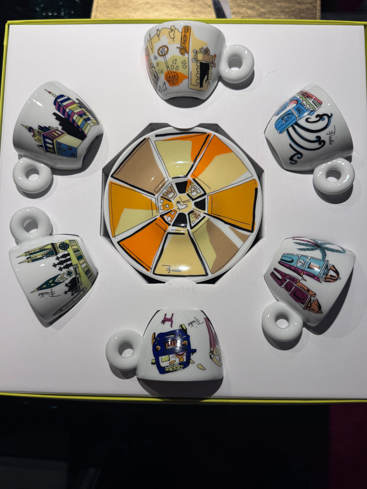 Illy Art Collection -2016- Emilio Pucci - Set Espresso