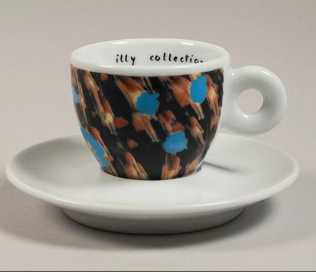 Illy Art Collection - Videogramma - Name June Paik - settima tazzina